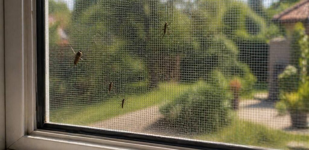 Kako da komarnik postane barijera za insekte