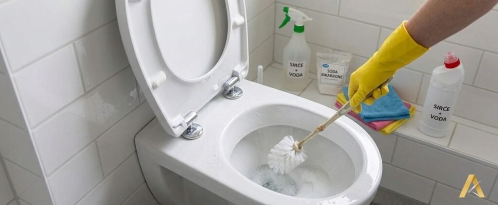 Kako ocistiti kupatilo - Cetvrta faza