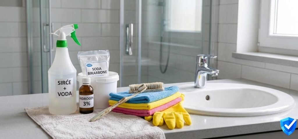 Kako ocistiti kupatilo - Priprema
