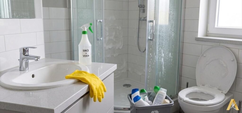 Kako ocistiti kupatilo - prva faza