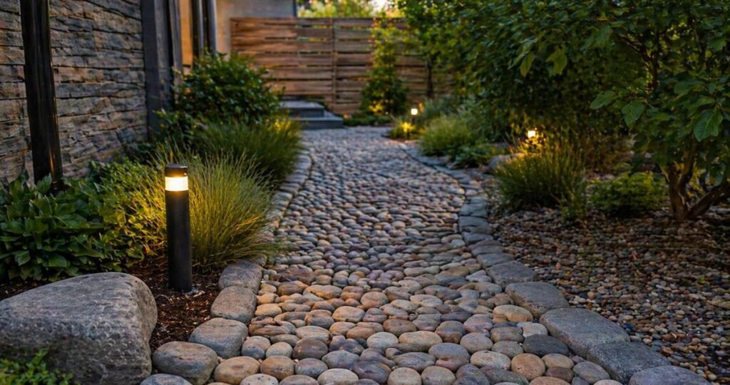 Samodrenažne staze od rijecnog kamena