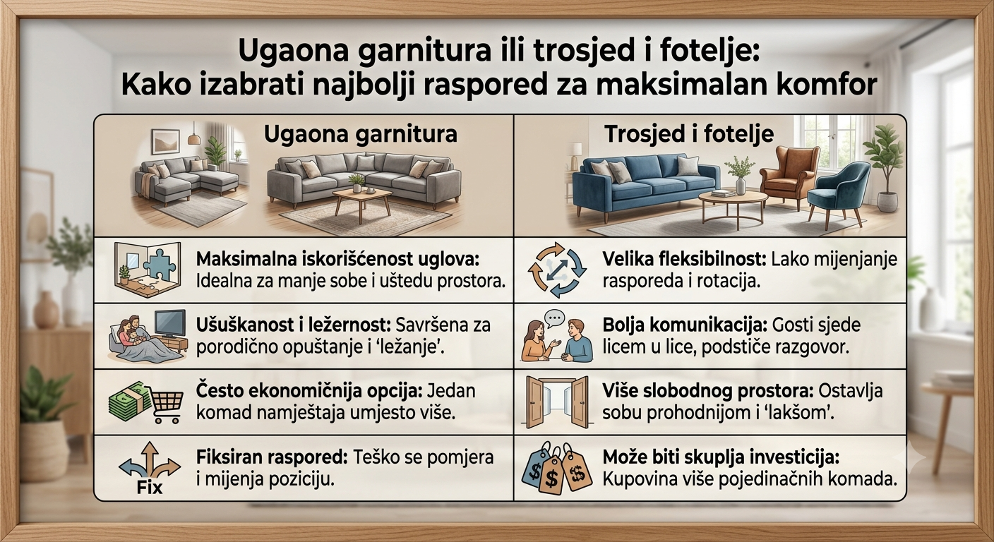 Brzi uporedni pregled
