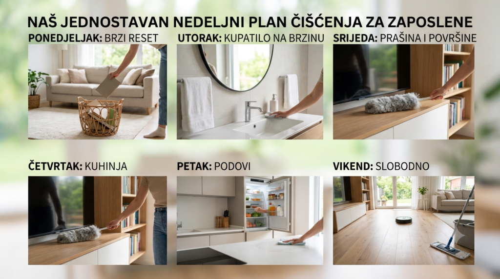 Kako održavati kuću čistom uz minimalno truda