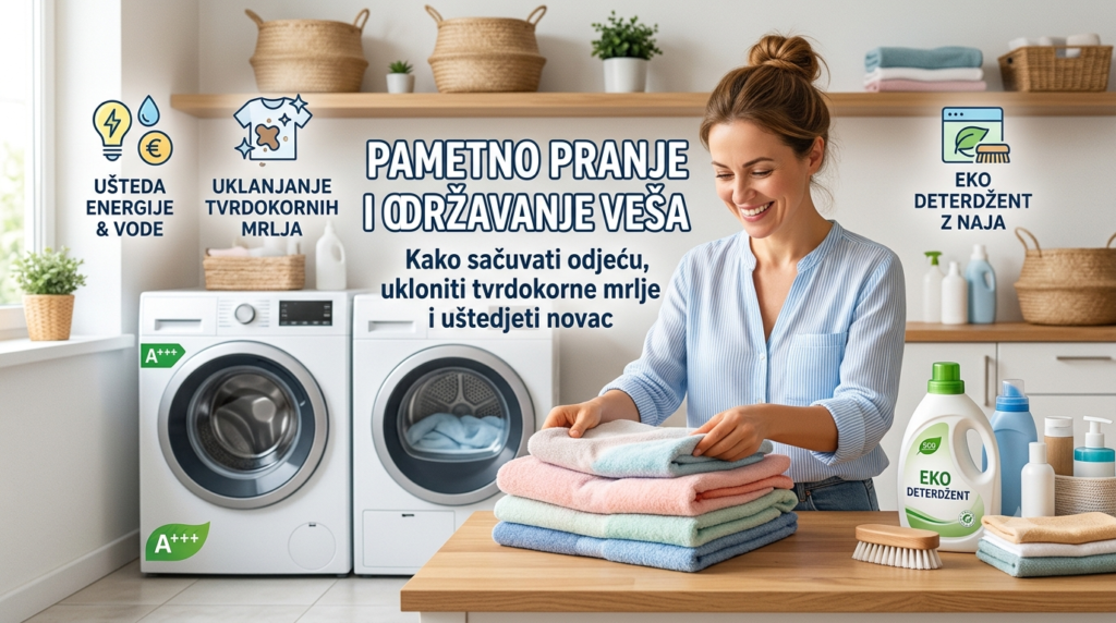 Pametno pranje i održavanje veša