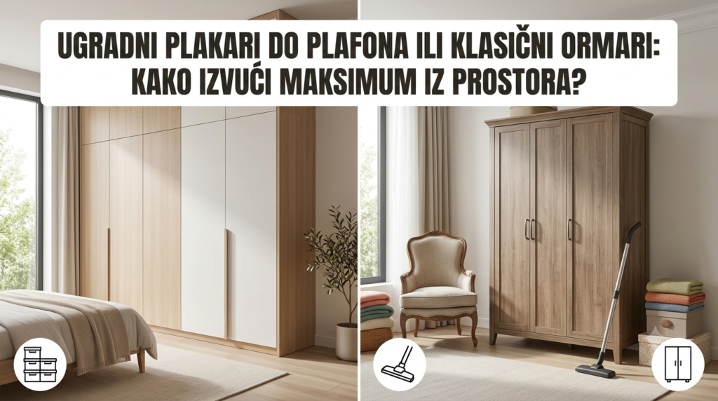 Ugradni plakari do plafona